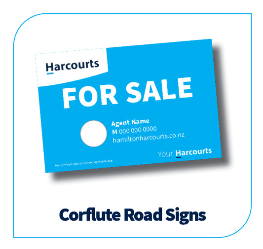 Corflute Road Frontage Signs